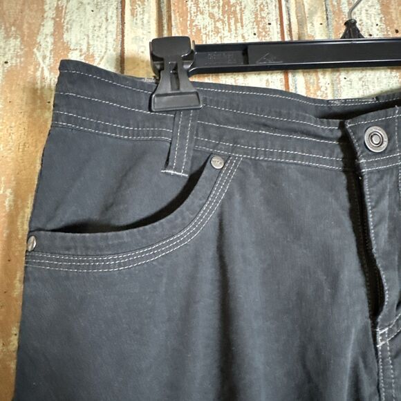 Kuhl Splash Roll Up Pants Women’s 8 Black Hiking Outdoor Camping Cargo - Picture 9 of 16